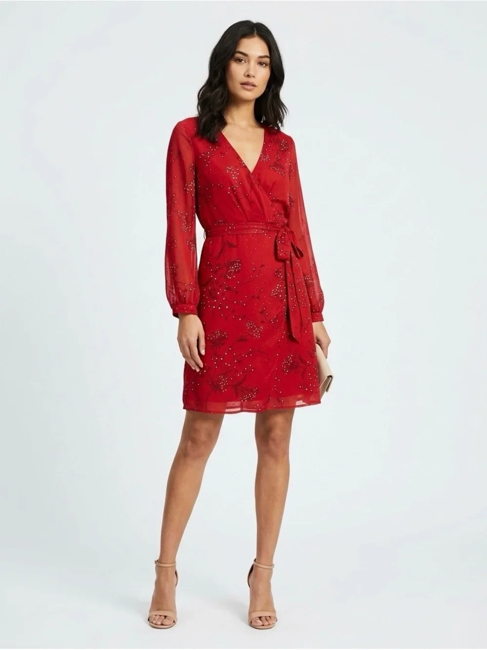 Madewell red floral